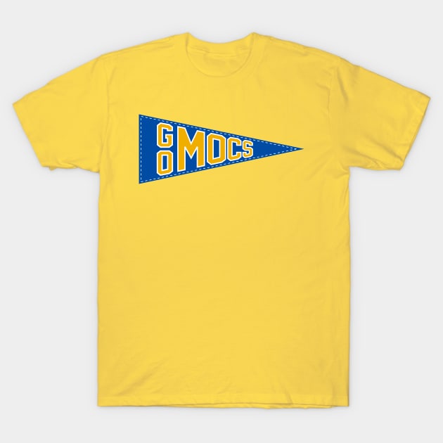 GO MOCS pennant T-Shirt by SeeScotty